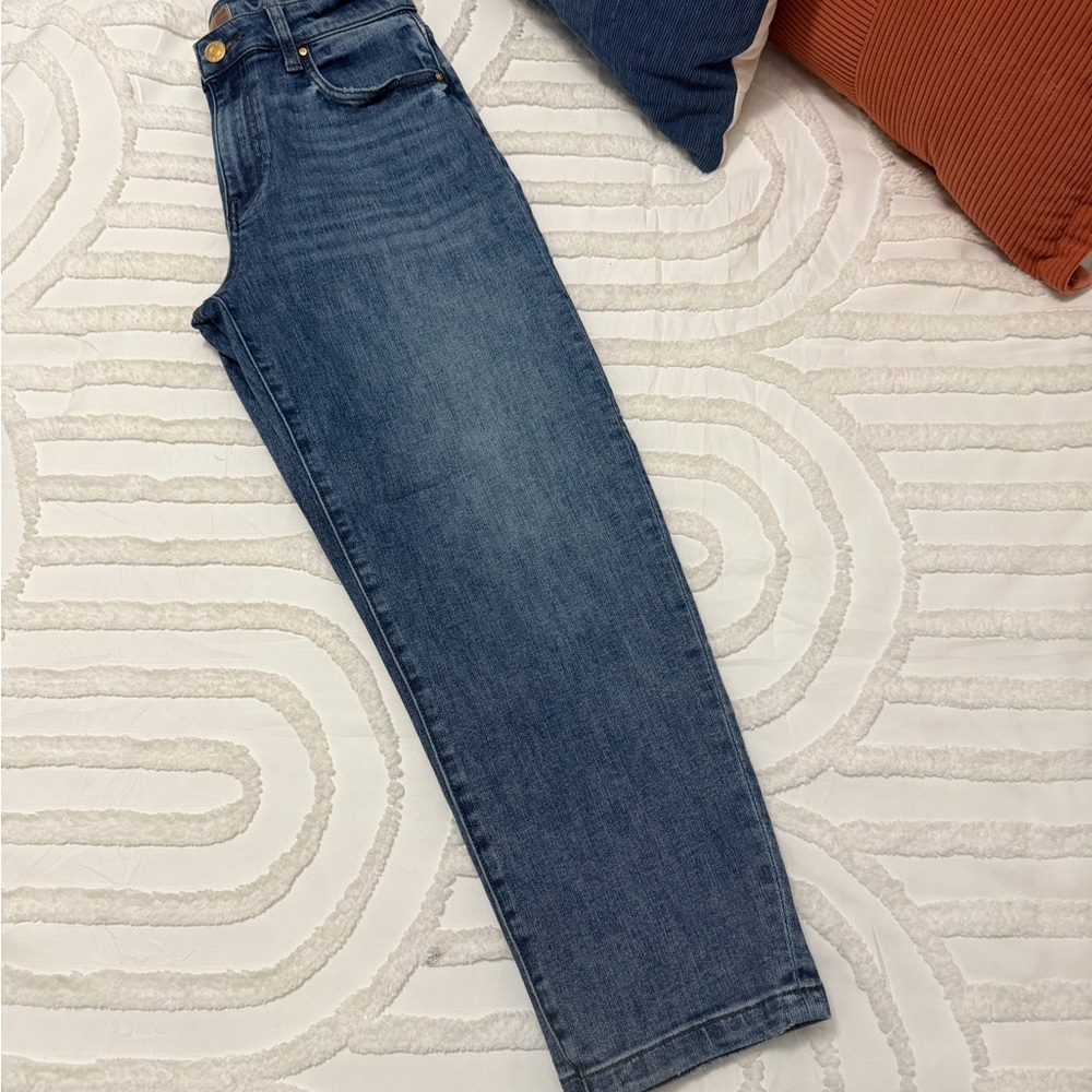 Kut from the Kloth Medium Wash Straight Leg Jeans - Picture 2 of 14